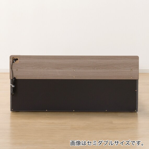 ダブル ロングになるベッドフレーム (LGS GY) 8枚目画像