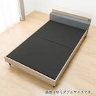 ダブル ロングになるベッドフレーム (LGS GY) 9枚目画像