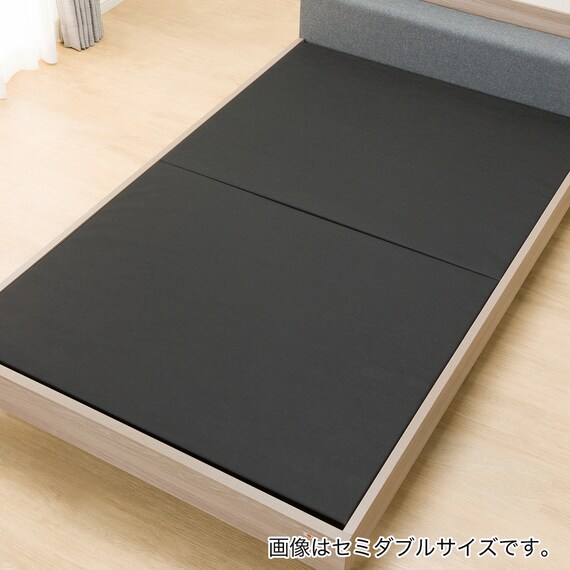 ダブル ロングになるベッドフレーム (LGS GY) 10枚目画像