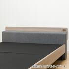 ダブル ロングになるベッドフレーム (LGS GY) 11枚目画像