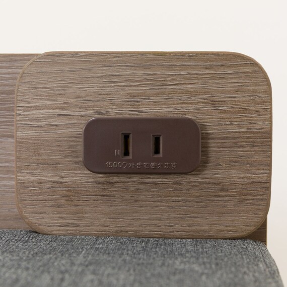 ダブル ロングになるベッドフレーム (LGS GY) 17枚目画像