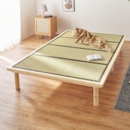 頑丈ロング天然い草ベッド