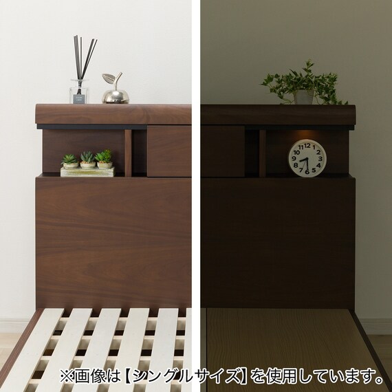 ダブルベッドフレーム(MBR WP301引付き) 15枚目画像