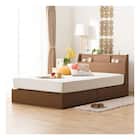 セミダブルベッドフレーム (アザン3 浅型/MBR2) 5枚目画像