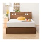 セミダブルベッドフレーム (アザン3 浅型/MBR2) 6枚目画像