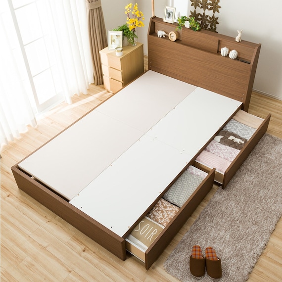 セミダブルベッドフレーム (アザン3 浅型/MBR2) 11枚目画像