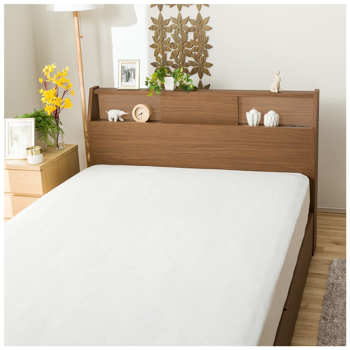 セミダブル ベッドフレーム(アザン MBR2 アサヒキ25) | ニトリネット