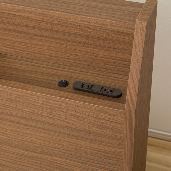 セミダブルベッドフレーム (アザン3 浅型/MBR2) 14枚目画像