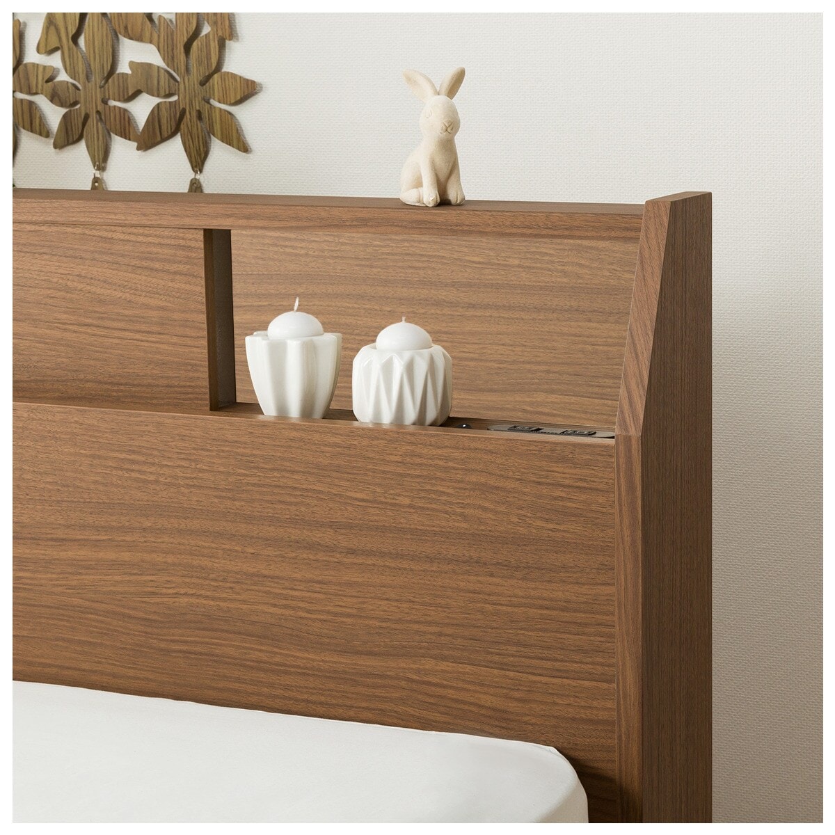 NITORI ダブルベッドフレーム(アザン MBR2 アサヒキ25) ダブルベッド