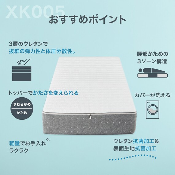 クイーンマットレス(XK005) 3枚目画像