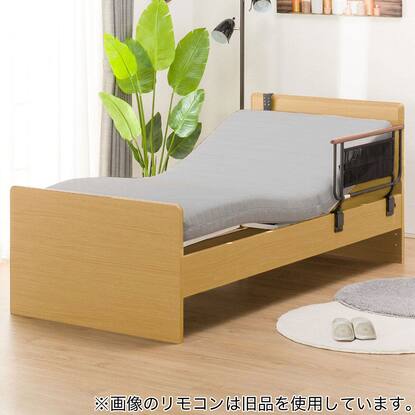 非課税】電動シングルベッドフレーム+マットレスセット(メリッサ3 2M02  