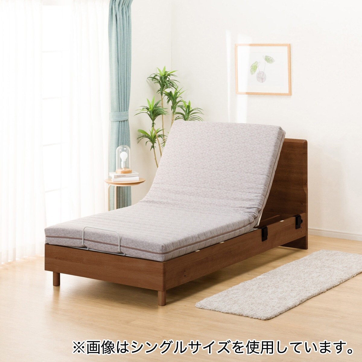 セミシングル 脚付きポケットコイルマットレス(EC WH)通販 | ニトリネット【公式】 家具・インテリア通販