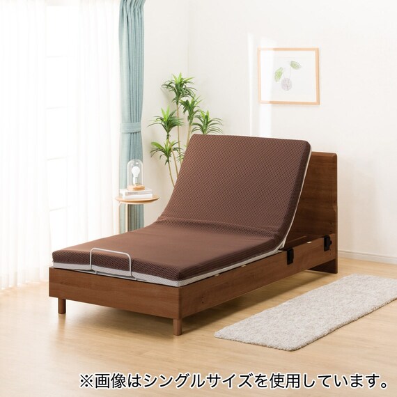 電動ベッド + マットレスセット セミダブル (メリッサ3 LEG 2M MBR 