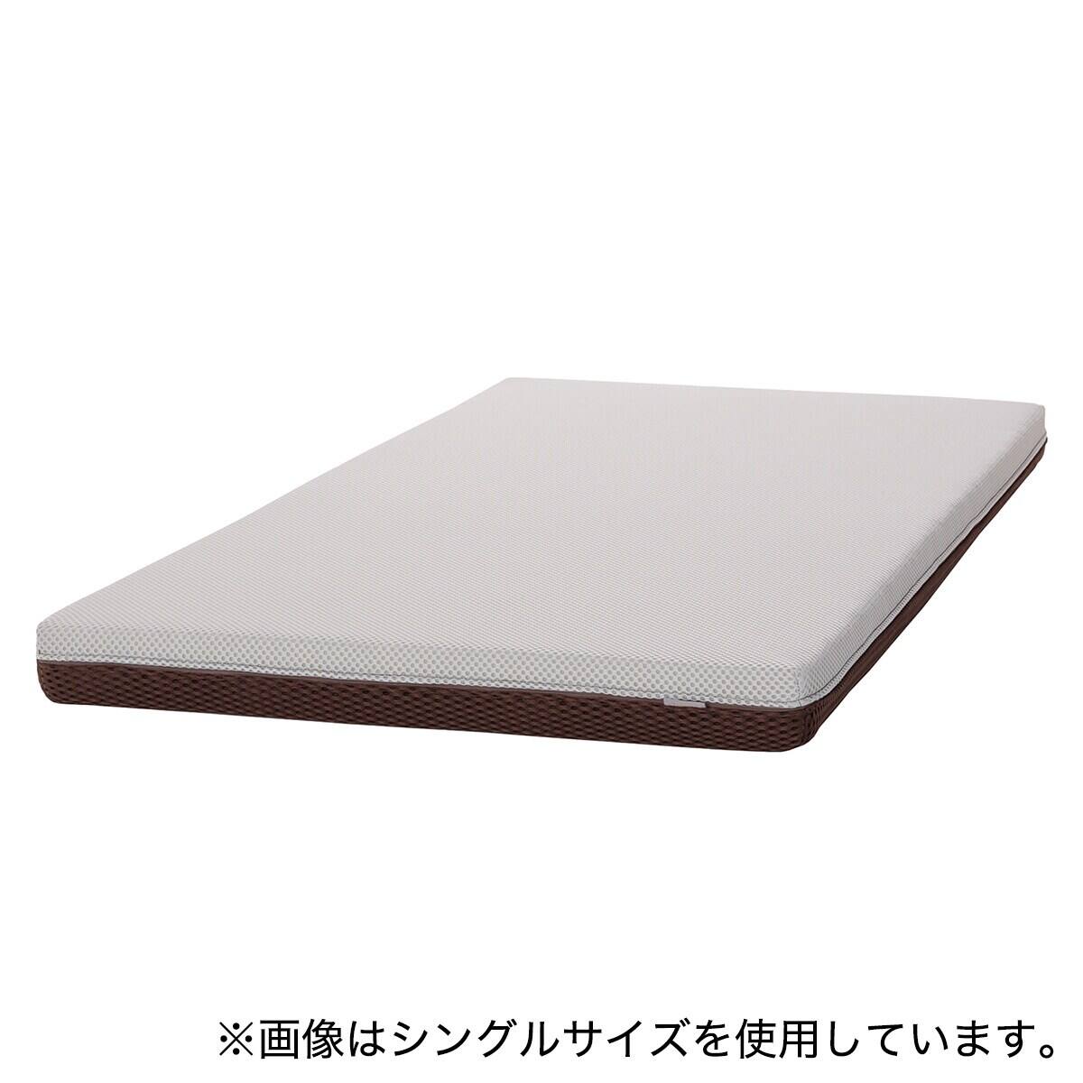 電動セミダブルベッドフレーム+マットレス+サイドガード2本セット