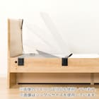電動セミダブルベッドフレーム(メリッサ3 DR 2M02 LBR) 6枚目画像