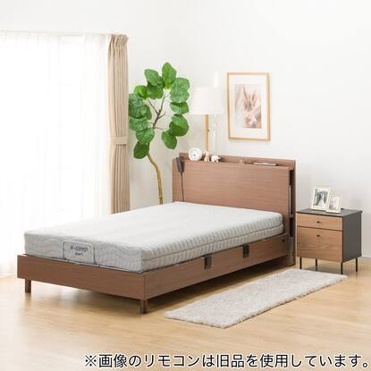 電動セミダブルベッドフレーム+マットレスセット(カイト3 LEG 2M MBR/N  