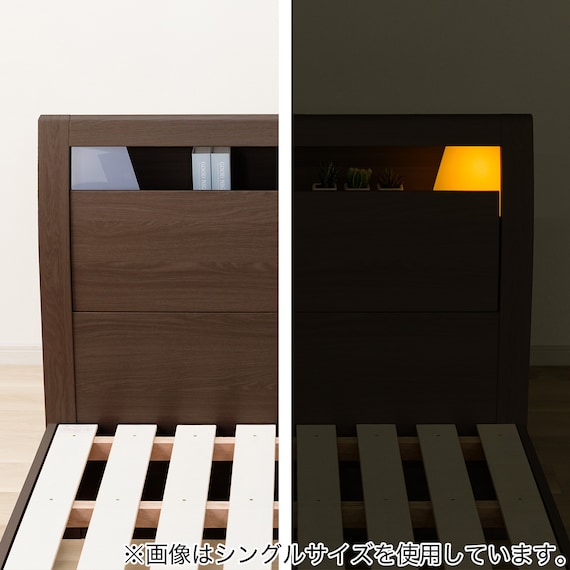 すのこダブルベッドフレーム(KB MBR ST) 14枚目画像