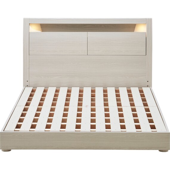 すのこダブルベッドフレーム(KB WW ST) 10枚目画像