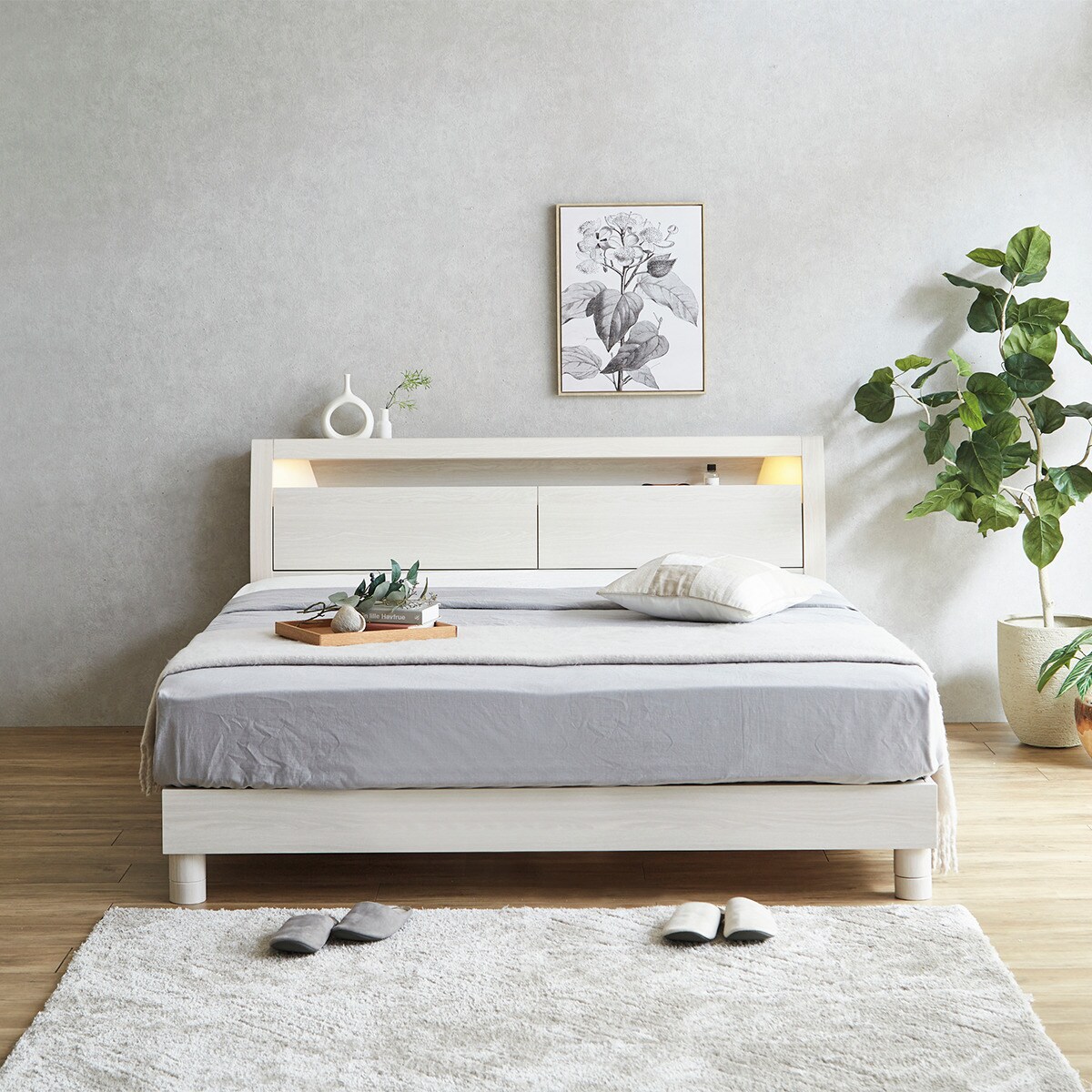 すのこクイーンベッドフレーム(KB WW ST) | ニトリネット【公式】 家具