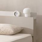 セミダブル コンセント棚付きチェストベッド (ストカトーレアイボリー) 3枚目画像