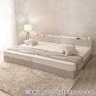 セミダブル コンセント棚付きチェストベッド (ストカトーレアイボリー) 11枚目画像