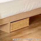 ダブル コンセント棚付きチェストベッド (ストカトーレアイボリー) 7枚目画像