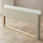 ダブル コンセント棚付きチェストベッド (ストカトーレアイボリー) 10枚目画像