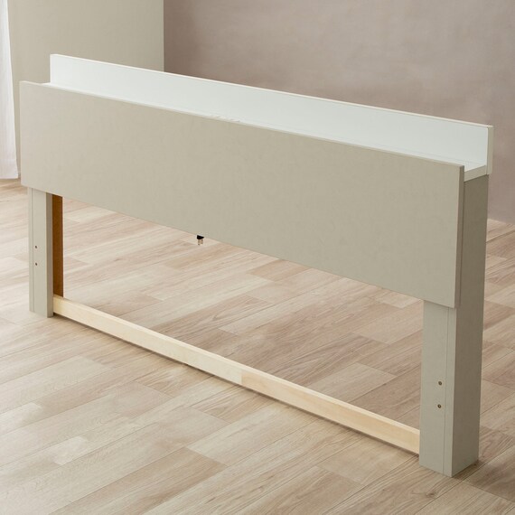 ダブル コンセント棚付きチェストベッド (ストカトーレアイボリー) 10枚目画像