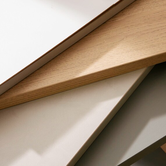 ダブル コンセント棚付きチェストベッド (ストカトーレアイボリー) 12枚目画像