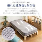 ボンネルマットレス(ROM クイーン グレー) 14枚目画像