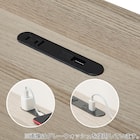 【大容量収納×棚・コンセント付き】チェストベッド + マットレスセット シングル (N-ジオT2 40M-S すのこ MBR2/U3-03 EM) 13枚目画像