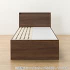 【大容量収納×棚・コンセント付き】チェストベッド + マットレスセット シングル (N-ジオT2 40M-S すのこ MBR2/U3-03 EM) 18枚目画像