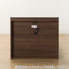 【大容量収納×棚・コンセント付き】チェストベッド + マットレスセット シングル (N-ジオT2 40M-S すのこ MBR2/U3-03 EM) 20枚目画像