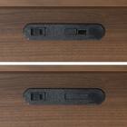 【大容量収納×棚・コンセント付き】チェストベッド + マットレスセット シングル (N-ジオT2 40M-S すのこ MBR2/U3-03 EM) 23枚目画像