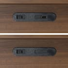 【大容量収納×棚・コンセント付き】チェストベッド + マットレスセット シングル (N-ジオT2 40M-S すのこ MBR2/U3-03 EM) 23枚目画像