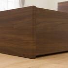 【大容量収納×棚・コンセント付き】チェストベッド + マットレスセット シングル (N-ジオT2 40M-S すのこ MBR2/U3-03 EM) 26枚目画像