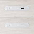 【大容量収納×棚・コンセント付き】チェストベッドフレーム ダブル (N-ジオT2 40M-S すのこ WW) 21枚目画像