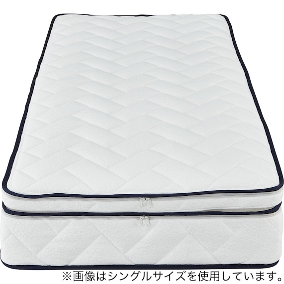 通気性の良い高反発セミダブルマットレス(Nスリープ プラスエア NF005) 12枚目画像