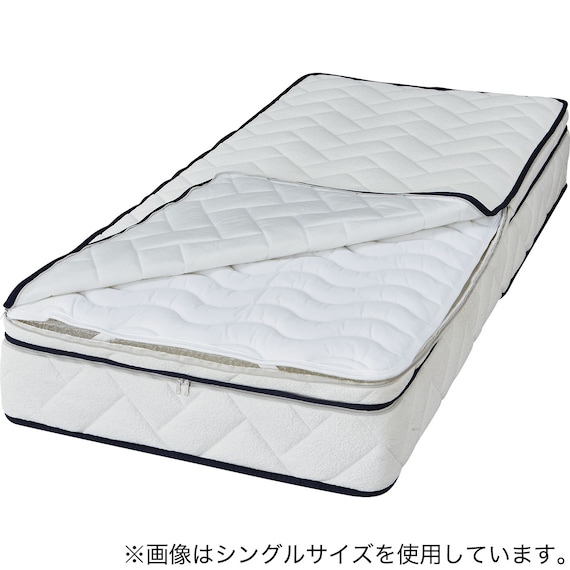 通気性の良い高反発セミダブルマットレス(Nスリープ プラスエア NF005) 13枚目画像