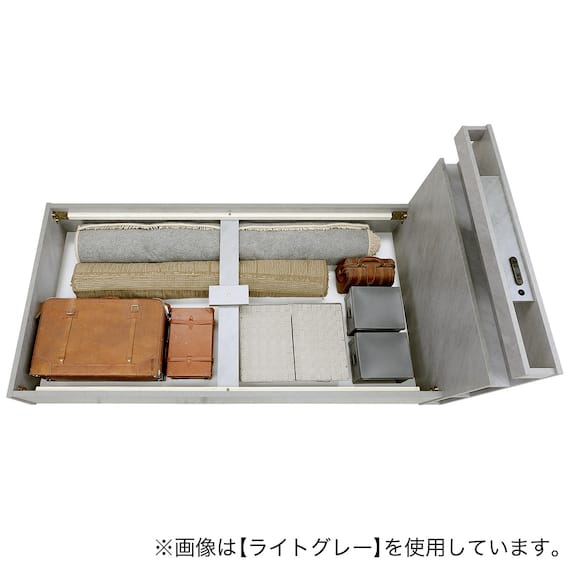 シングル 棚・照明付きベッドフレーム (NA) 6枚目画像