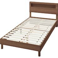 棚・コンセント付きベッドフレーム(ヘンリック KD)