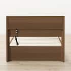 シングルベッドフレーム(ヘンリック 棚・コンセント付き KD MBR) 3枚目画像