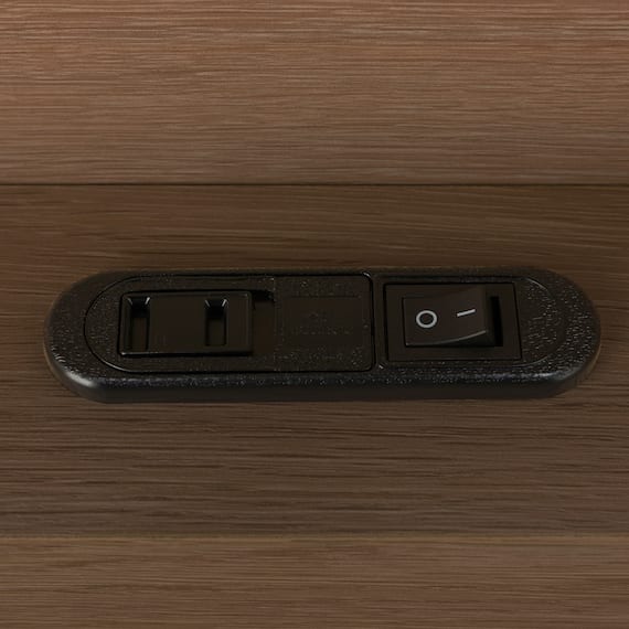 シングルベッドフレーム(ヘンリック 棚・コンセント付き KD MBR) 8枚目画像