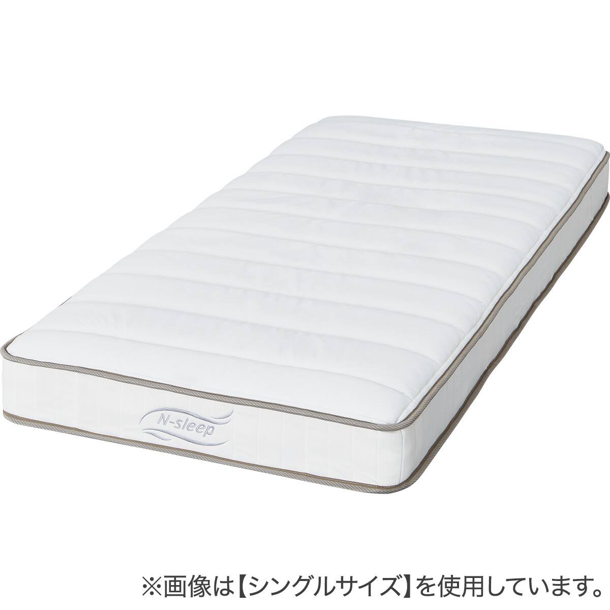 セミダブル すのこベッドフレームマットレスセット(ヘンリック KD MBR