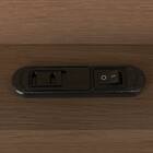 セミダブルベッドフレーム(ヘンリック 棚・コンセント付き MBR) 8枚目画像