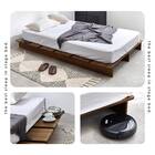 セミダブル お部屋を広く見せるステージベッド (幅140cm BR) 5枚目画像