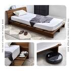 シングル お部屋を広く見せるステージベッド (ヘッド付き幅120cm BR) 5枚目画像