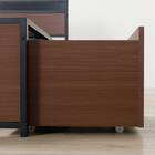 チェストベッドフレーム シングル (CL402 棚・コンセント付き MBR/BK) 15枚目画像