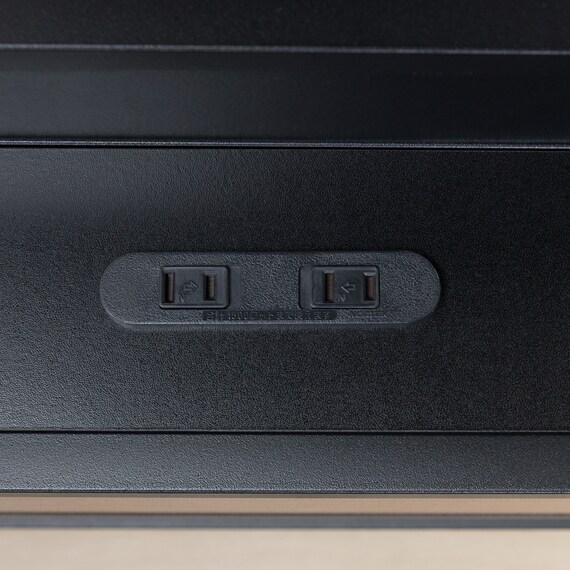 チェストベッドフレーム シングル (CL402 棚・コンセント付き MBR/BK) 19枚目画像