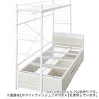 チェストベッドフレーム シングル (CL402 棚・コンセント付き MBR/BK) 22枚目画像